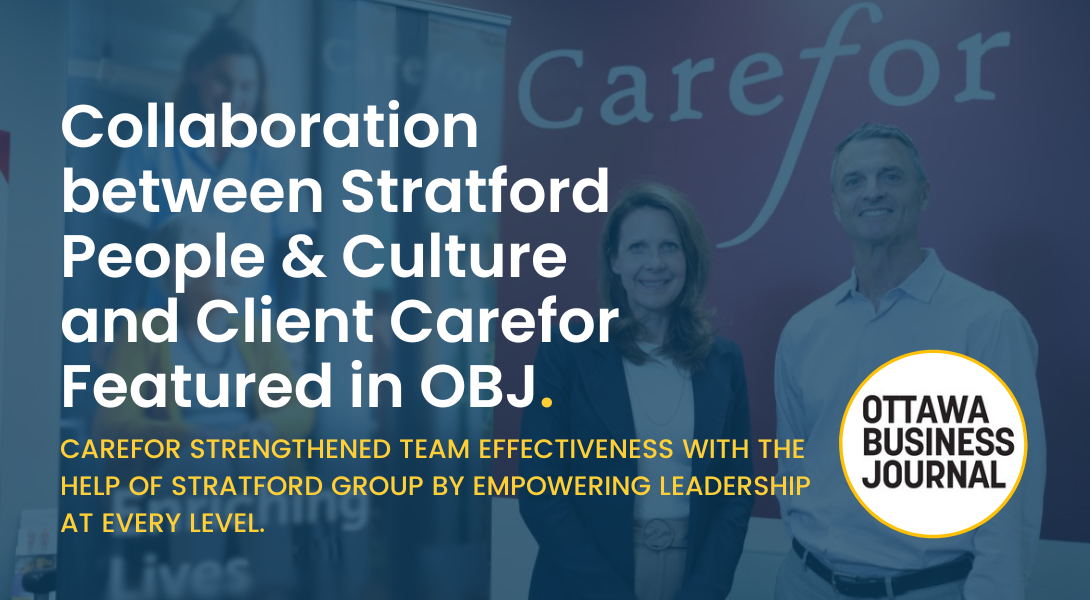 NEWS-Stratford People & Culture and Carefor Featured in OBJ